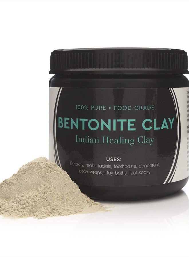 Food Grade Sodium Bentonite Clay - Powder - 1 Pound