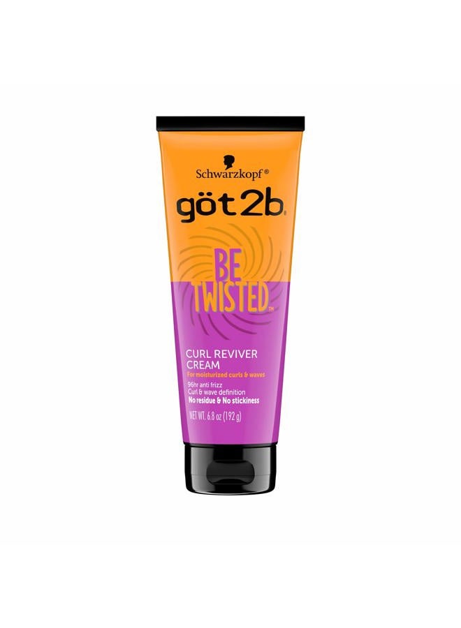 Got2b Be Twisted Curl Reviver Cream, 6.8 Ounce (Pack of 1)