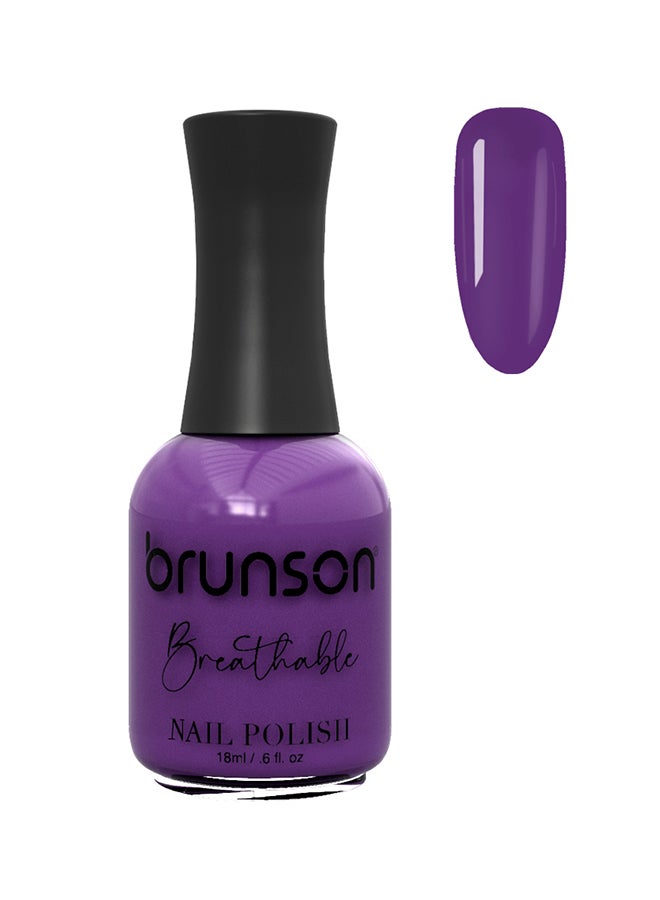 Breathable Nail Polish Halal nail polish Wudu friendly Quick-Dry Vegan long lasting but easy peel off   18ml BH144