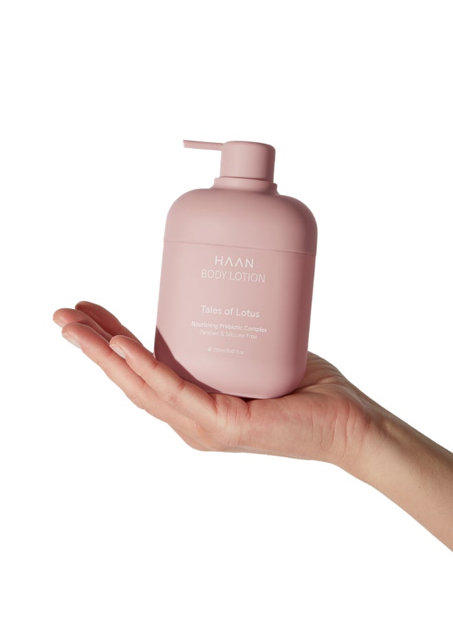 Haan Body Lotion Tales Of Lotus 250ml – Silky Hydration for Normal Skin, Prebiotic Complex, Daily Moisturizer for Barrier Support Relief 250ml - image 2