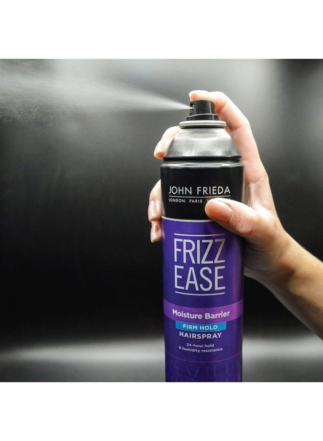Anti Frizz, Frizz Ease Hairspray Firm Hold, Heat Protectant Spray, Anti Frizz Hair Straightener,for Dry, Damaged Hair, 12 oz (Pack of 2)