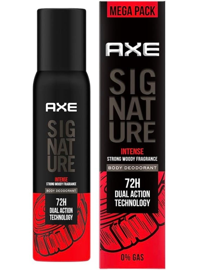 Axe Signature Intense Long Lasting No Gas Body Deodorant For Men 122ml
