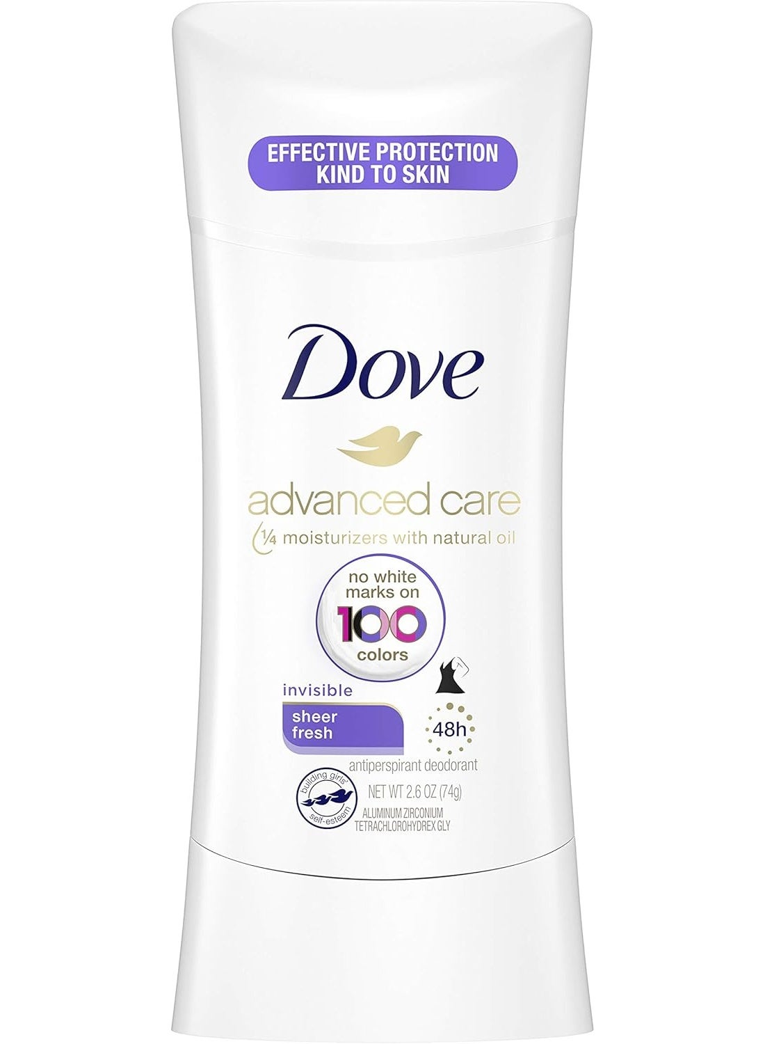 Dove Advanced Care Antiperspirant Deodorant, Sheer Fresh 74gm