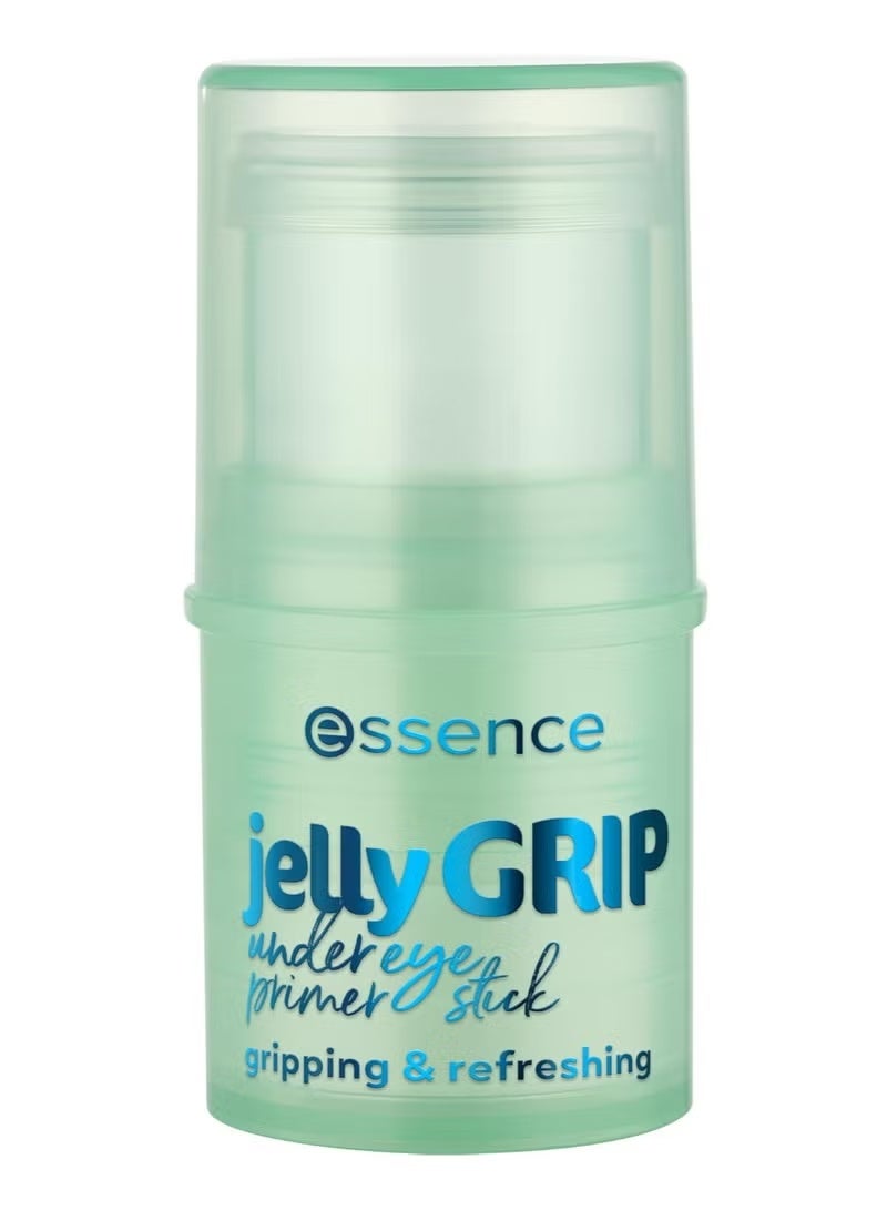 jelly grip undereye primer stick eye care transparent moisturising nourishing, priming radiant fresh, vegan oil-free perfume no alcohol pack of 1 4.6 g