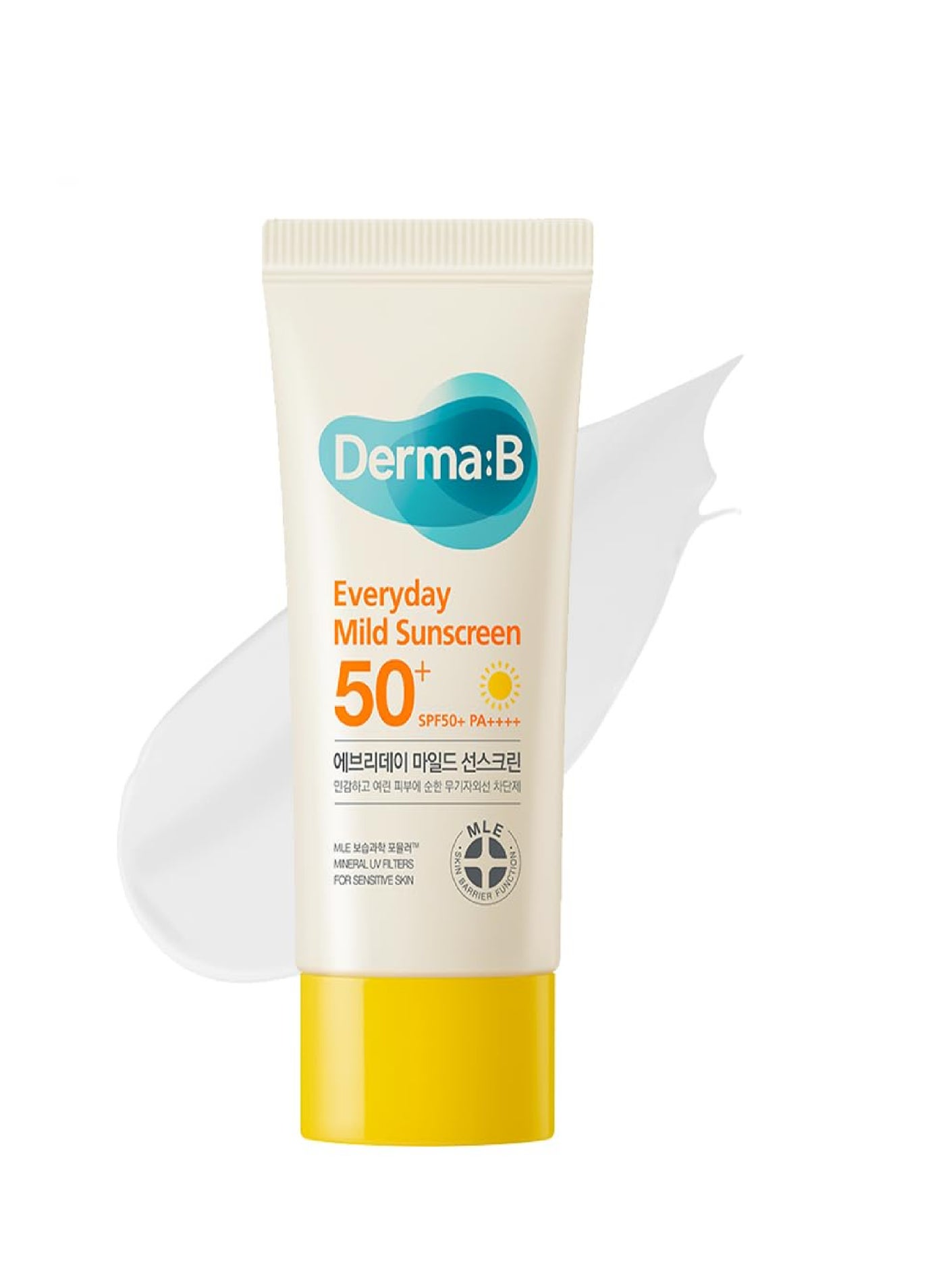 DERMA:B EVERDAY MILD SUNSCREEN 50+ 50ML