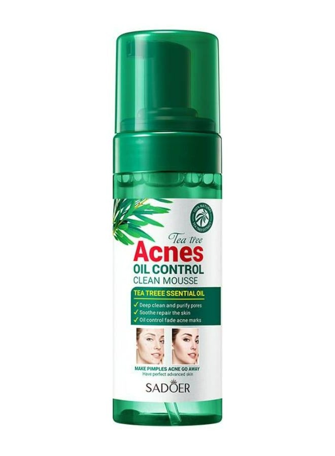 TEA TREE ACNES OIL CONTROL CLEAN MOUSSE 150 g