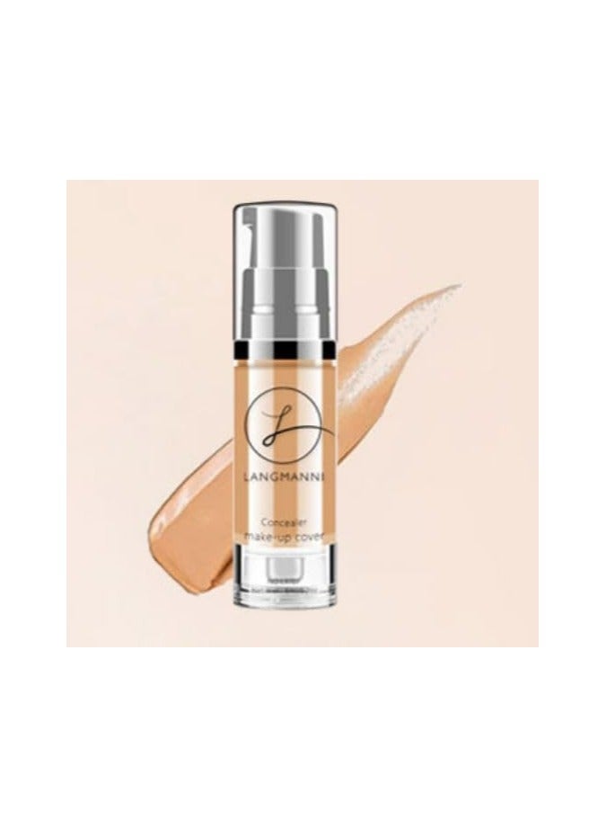 Concealing Foundation Liquid: Waterproof BB Cream for Brightened, Blemish-Free Skin(#04)