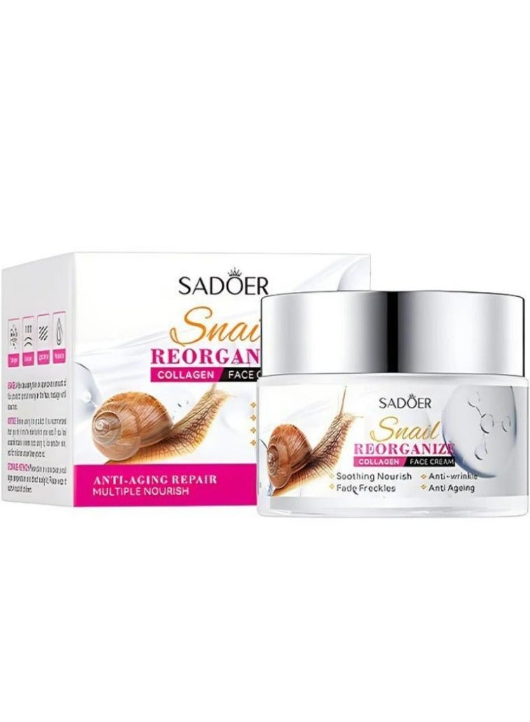 SNAIL Reorganize Collagen Face Cream 50 g