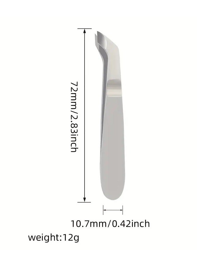 Professional Cuticle Nippers - Portable Dead Skin Clipper for Nail Manicure and Exfoliation, Remove Old Skin, Burr, and Calluses with Ease - Ergonomic Design for Comfortable Grip