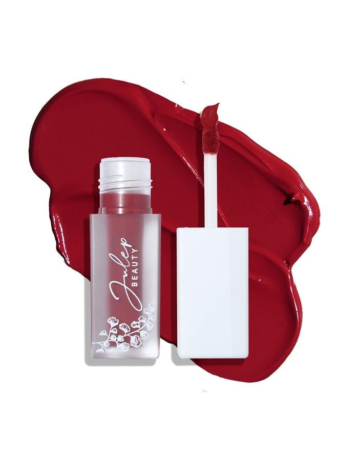 It's Whipped Matte Lip Mousse - Raspberry Fluff - Long-Lasting Liquid Lipstick - Non-Drying Velvety Finish - Moisturizing Shea Butter