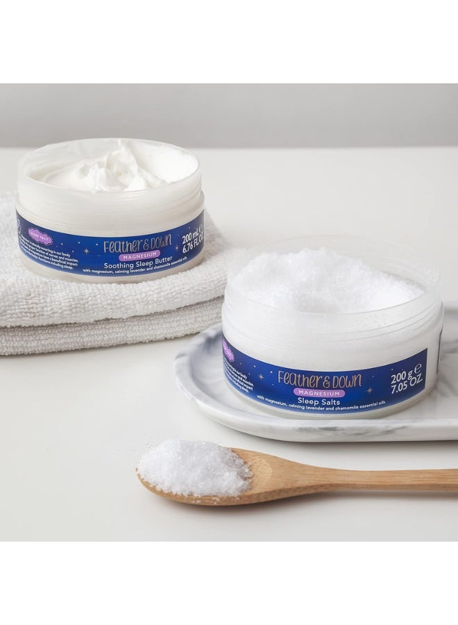 Magnesium Soothing Sleep Butter (300ml) - With Magnesium, Calming Lavender And Chamomile Essential Oils To Aid Sleep Vegan Friendly And Cruelty Free - image 3