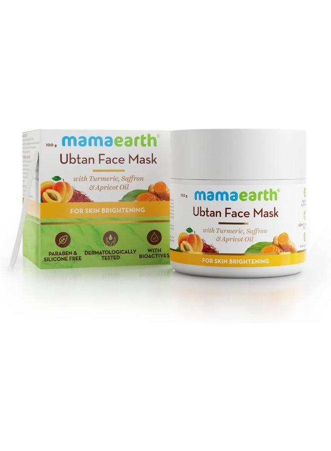 Ubtan Face Mask For Skin Light And Brightening, 100 Ml