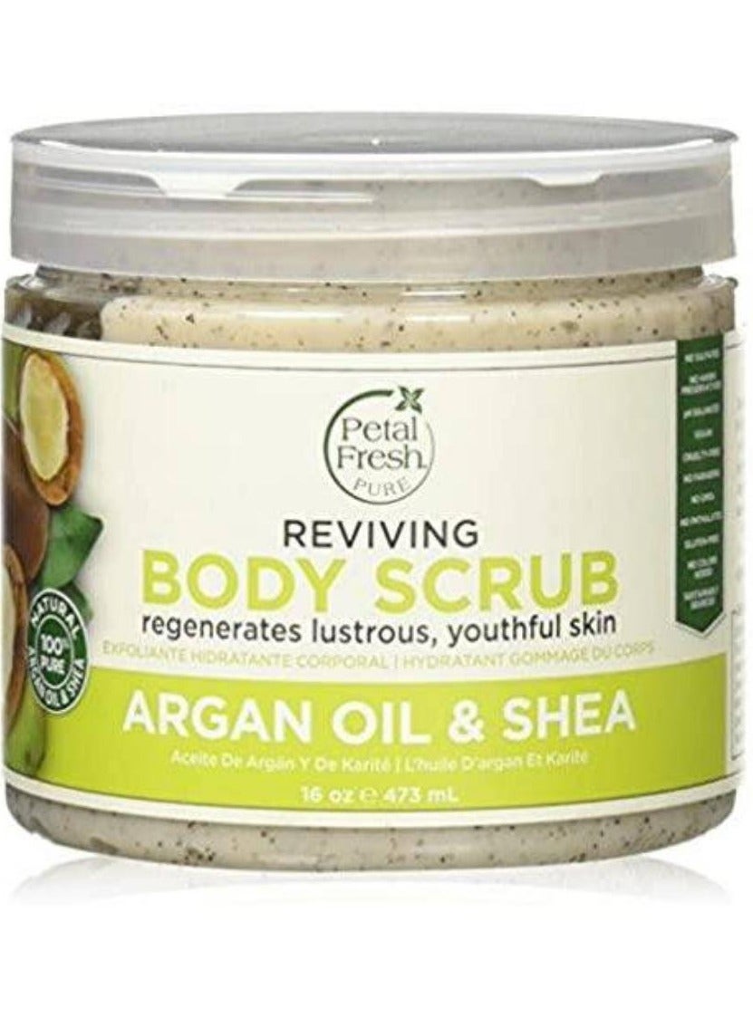 Pure Argan Oil & Shea Reviving Body Scrub 473ml