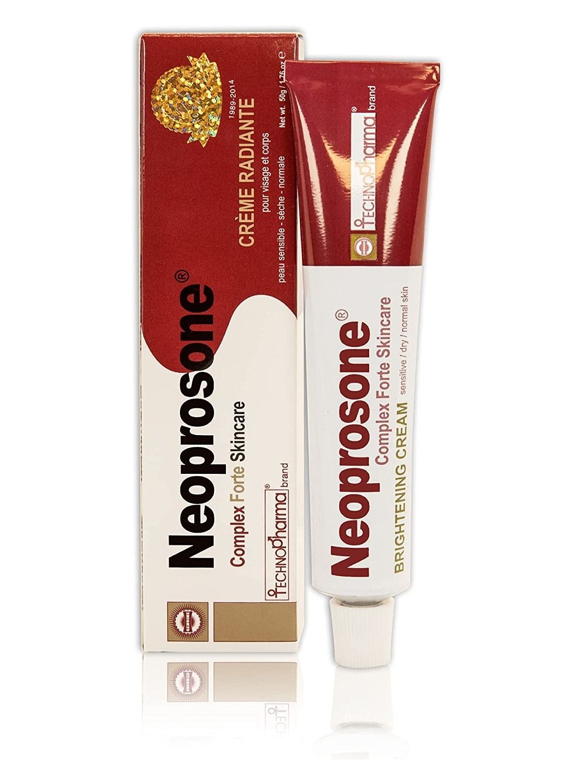 Skin Brightening Cream  1.7 Fl oz  50 ml  Fade Dark Spots on Face Elbows Knees Body  Hydrate and Moisturize Skin Beauty Cream Gel Tube