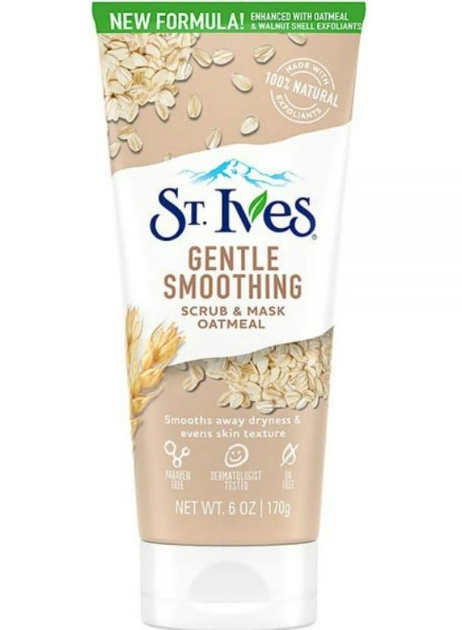 Nourished and Smooth Oatmeal Scrub and Mask 170 g