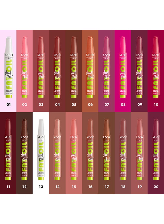 Fat Oil Slick Click Shiny Lip Balm - Double Tap - image 2