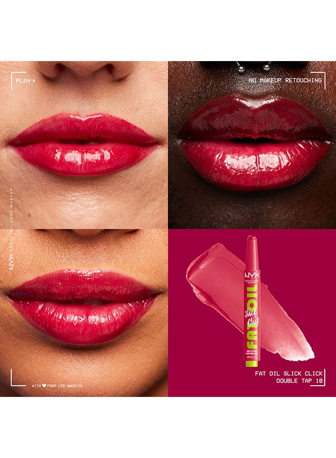 Fat Oil Slick Click Shiny Lip Balm - Double Tap - image 7