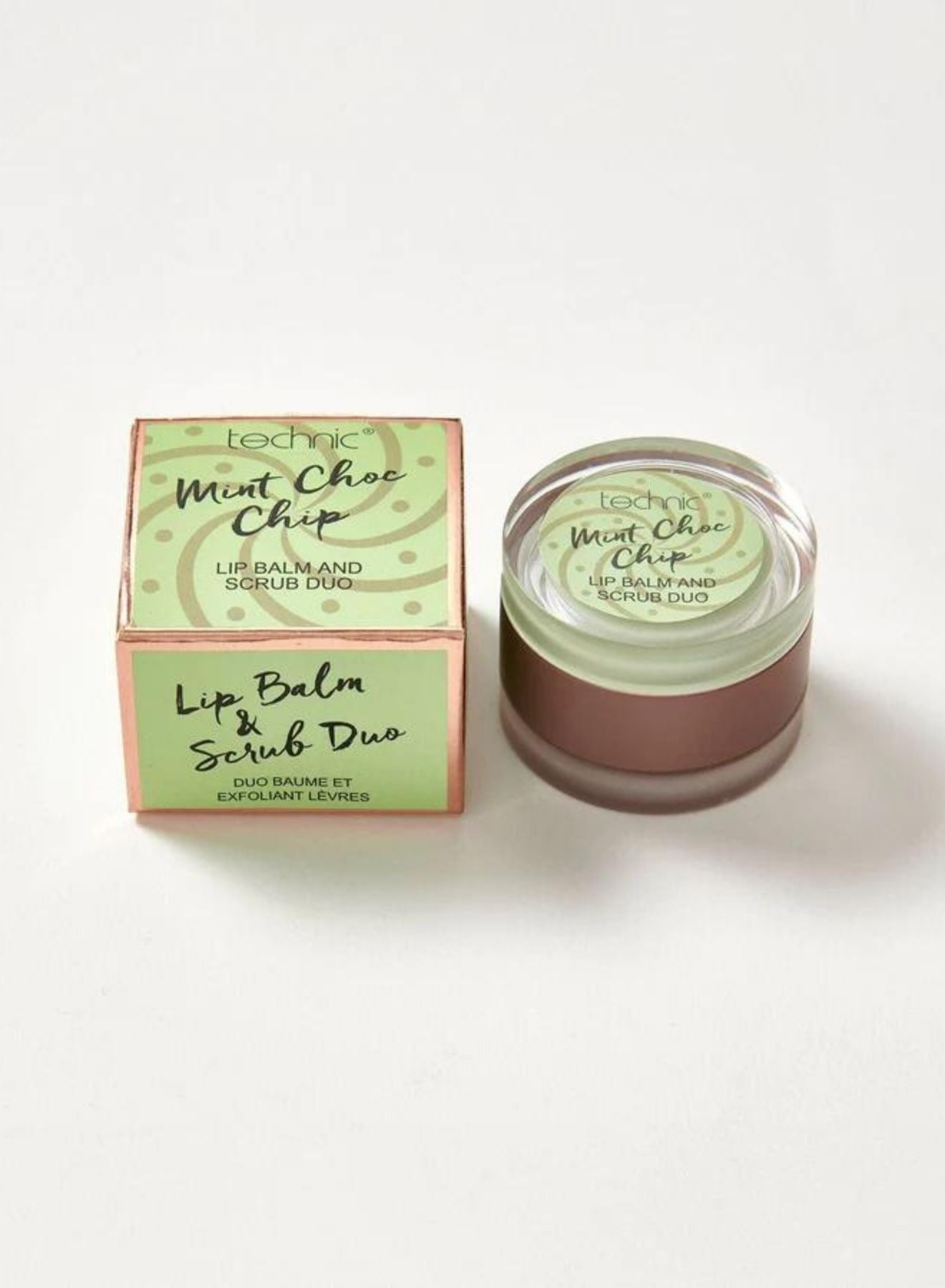 Lip Balm & Scrub Duo - Mint Choco Chip