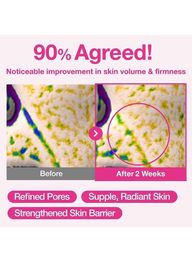 No.2 Sheet Mask |Overnight Face Mask | Rose PDRN Overnight Collagen Mask | Korean Glass Skin Essential | Elasticity, Hydrating, Firming, Enlarged Pores | Collagen, Peptides, PDRN | 37g, 4ea - image 4