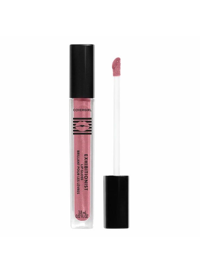 Exhibitionist Lip Gloss, Short Change, High-Glossy, Cream, 0.99 Fl Oz, Shiny Pink Lip Gloss, Moisturizing Lip Gloss, Intense Hydration, Vibrant, Luscious