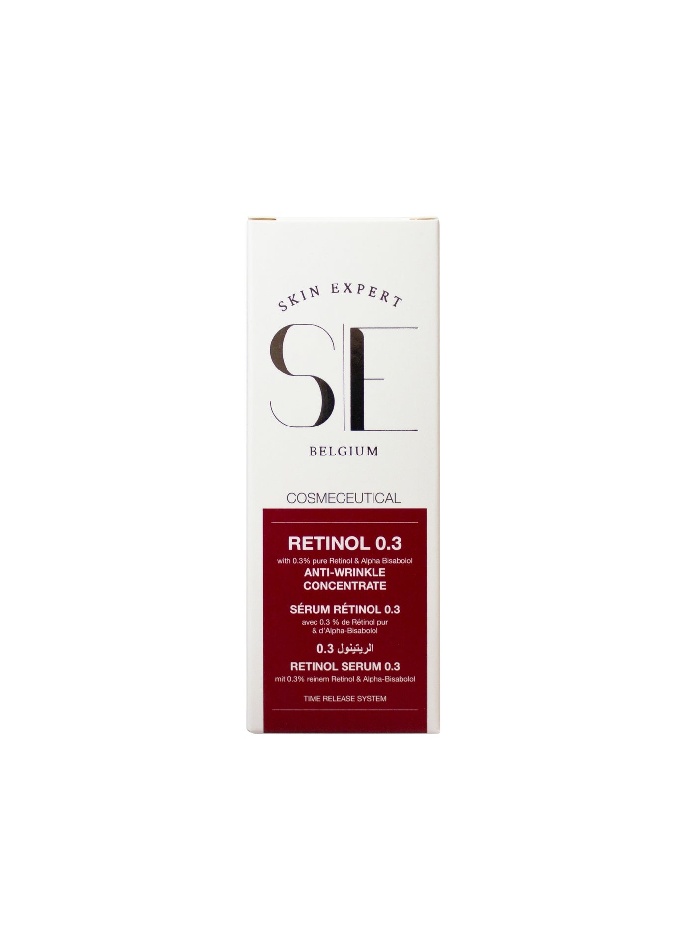 SKIN EXPERT® Retinol 0.3% Anti-Wrinkle Serum – Time-Release Retinol with Alpha-Bisabolol – Smooths Fine Lines, Improves Texture & Skin Renewal – Night Serum – 30 ml