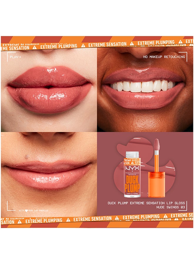 Duck Plump Lip Plumping Lacquer - Nude Swings - image 4