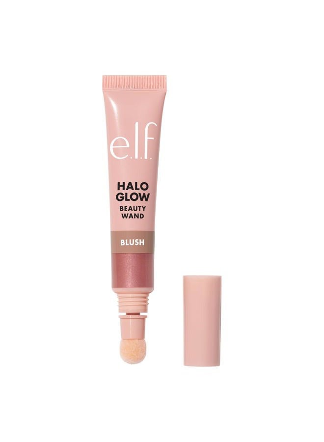 Halo Glow Blush Beauty Wand, Liquid Blush Wand For Radiant, Flushed Cheeks, Infused With Squalane, Vegan & Cruelty-free, Pink-Me-Up