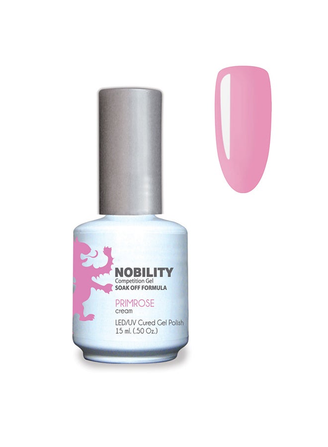 Gel Nail Polish 15 ml, Long Lasting, Chip Resistant, Requires Drying Under UV Led Lamp Primrose Nbgp77