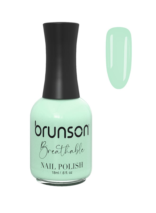 Breathable Nail Polish Halal nail polish Wudu friendly Quick-Dry Vegan long lasting but easy peel off   18ml BH326