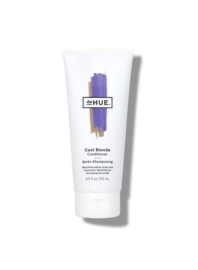 Cool Blonde Conditioner, 6.5 oz - Purple Conditioner for Color-Treated Hair - Blonde Toner - Neutralize Unwanted Yellow, Brassy Hair Tones - Moisturizing Conditioner for Soft, Shiny Hair