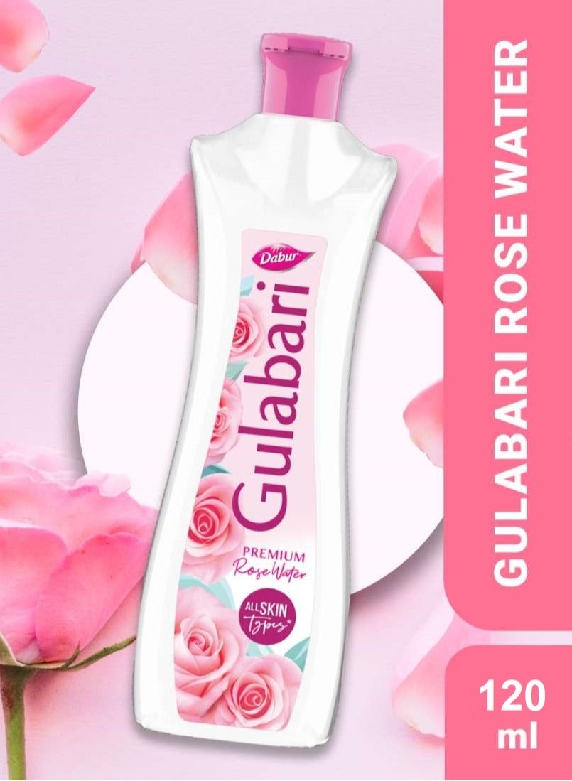 Gulabari Premium Rose Water Facial Cleansing Toner 120ml