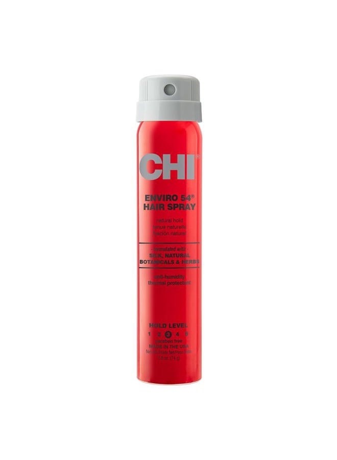 Enviro 54 Hairspray, Natural Hold, Lightweight Spray to Finish & Secure A Variety of Hairstyles, Sulfate & Paraben-Free, 2.6 Oz