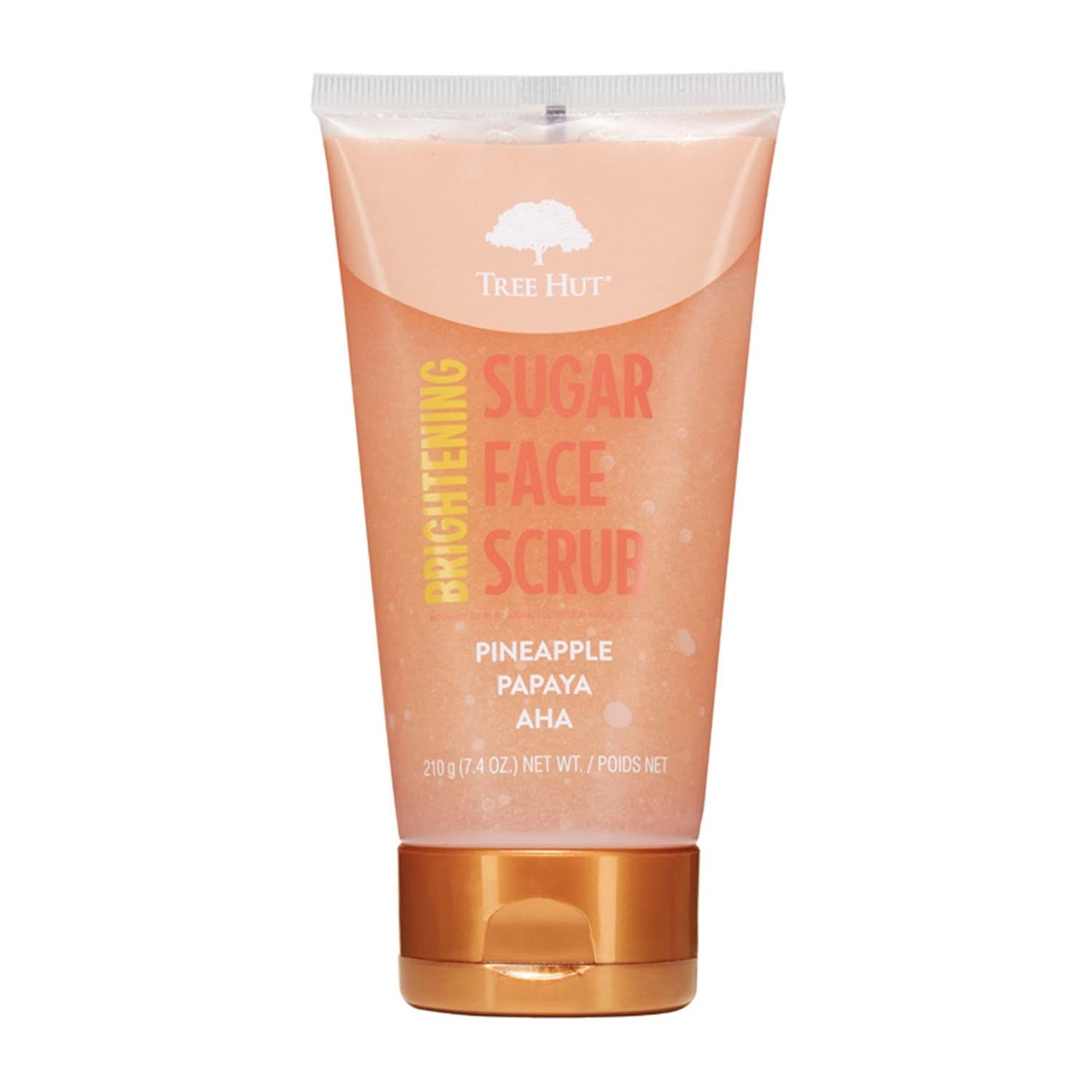 Tree Hut Pineapple & Papaya Brightening Face Scrub | Deep Cleans Pores to Remove Dead Skin & Impurities | Nourishing Essential Body Care | 7.4 fl oz.