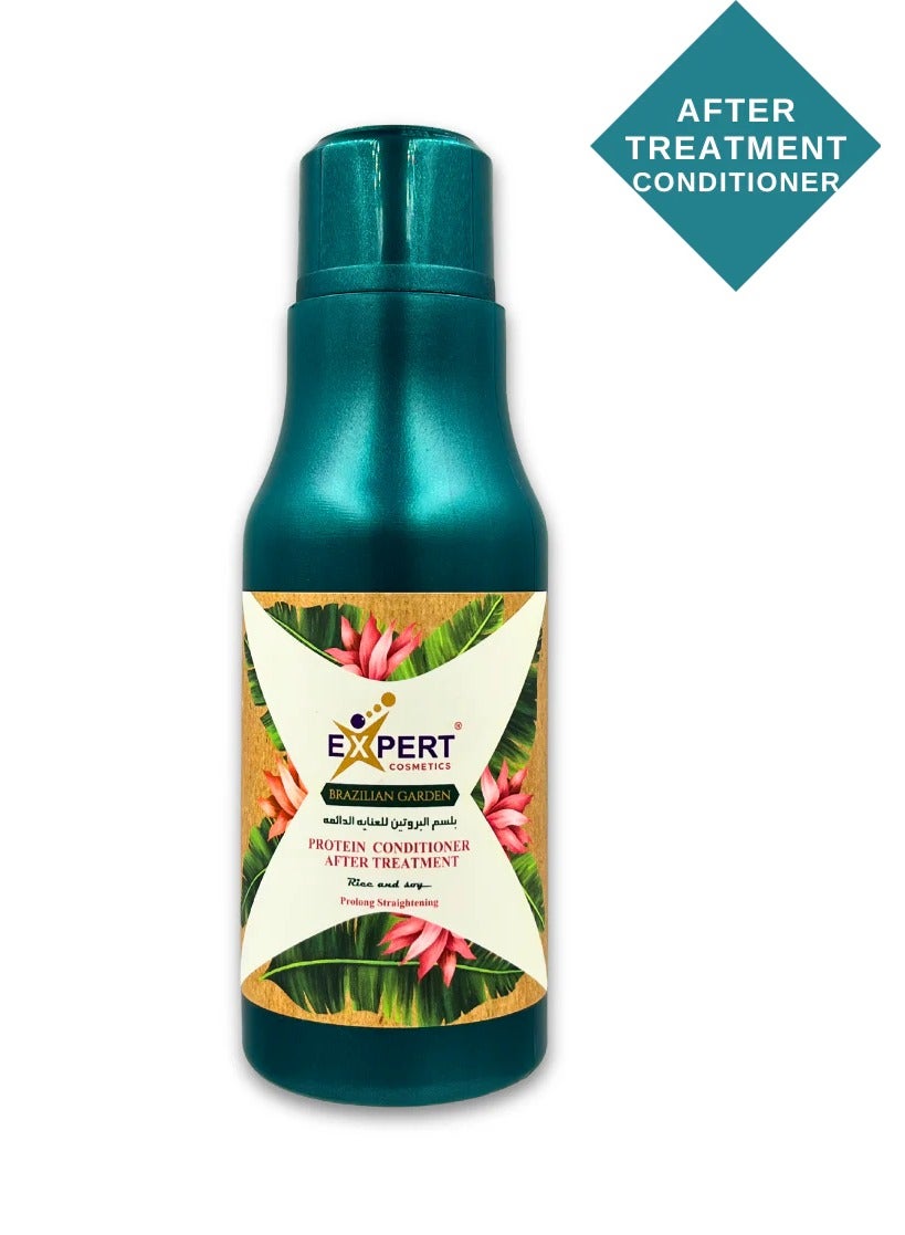 Brazilian Expert Sulfate & Paraben Free Conditioner for Post-Keratin Hair Smooth, Frizz Free & Nourishing Care 300ml