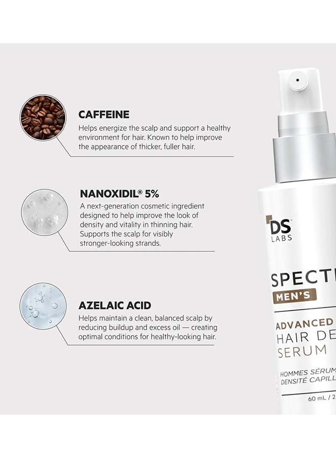 Spectral Men's (Dnc-n) Hair Density Serum With Nanoxidil® 5% - Lightweight Leave-In for Fuller Looking, Thicker Looking Hair, Fast Absorbing, Non-Greasy, For All Hair Types 60ml - image 2