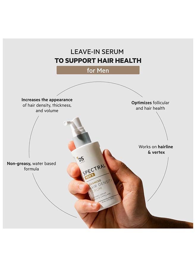 Spectral Men's (Dnc-n) Hair Density Serum With Nanoxidil® 5% - Lightweight Leave-In for Fuller Looking, Thicker Looking Hair, Fast Absorbing, Non-Greasy, For All Hair Types 60ml - image 3