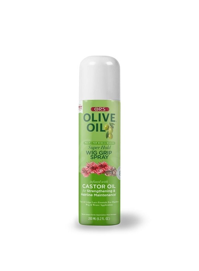Wig Detangler Spray, Wigs and Weaves Detangler with Castor Oil for Strengthening and Moisturization (6.2 oz)