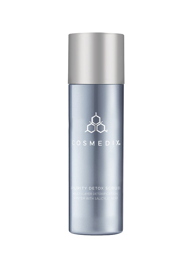 Purity Detox Multi-Layer Exfoliating Face Scrub Papaya Enzymes And Willow Bark | For Deep Skin Detox And Pore Cleansing 90g