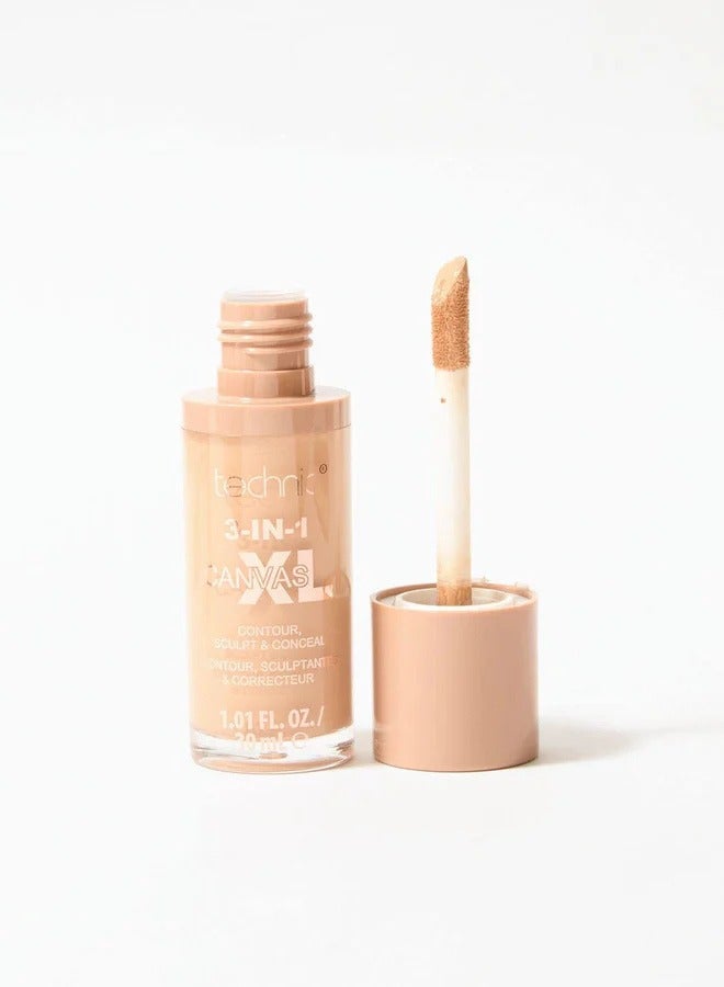 Technic 3 in 1 Canvas Concealer XL - Honey