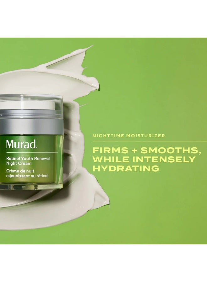 Retinol Youth Renewal Night Cream - Delivers Intensive Hydration & Anti-Aging Benefits, Reduces Signs of Aging While You Sleep (50 ml) - image 5