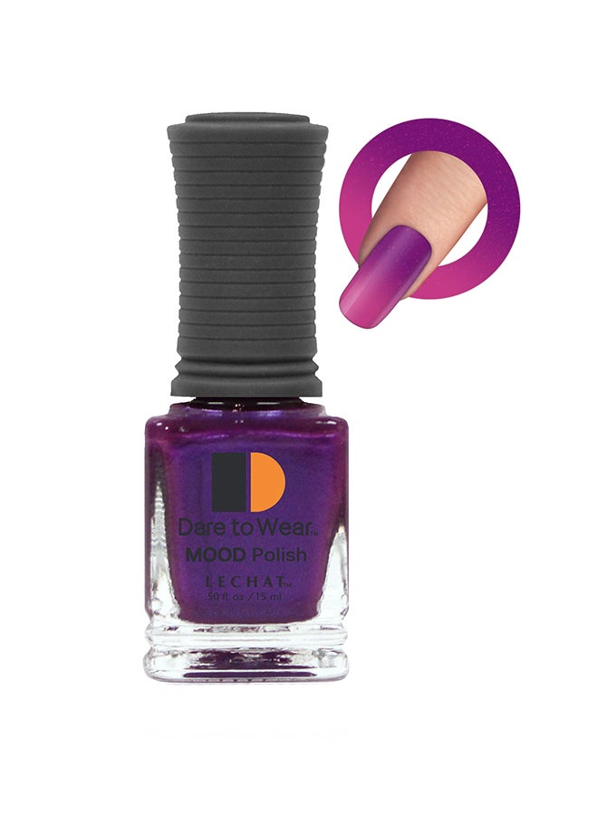 Color Changing Nail Polish 15ml Glossy Super Shine Nail Lacquer 15ml Fast Dry Long Lasting Nail Enamel Temperature Change Mood Color Polish Nail Art No Need UV LED Lamp No curing Manicure Nail Paint