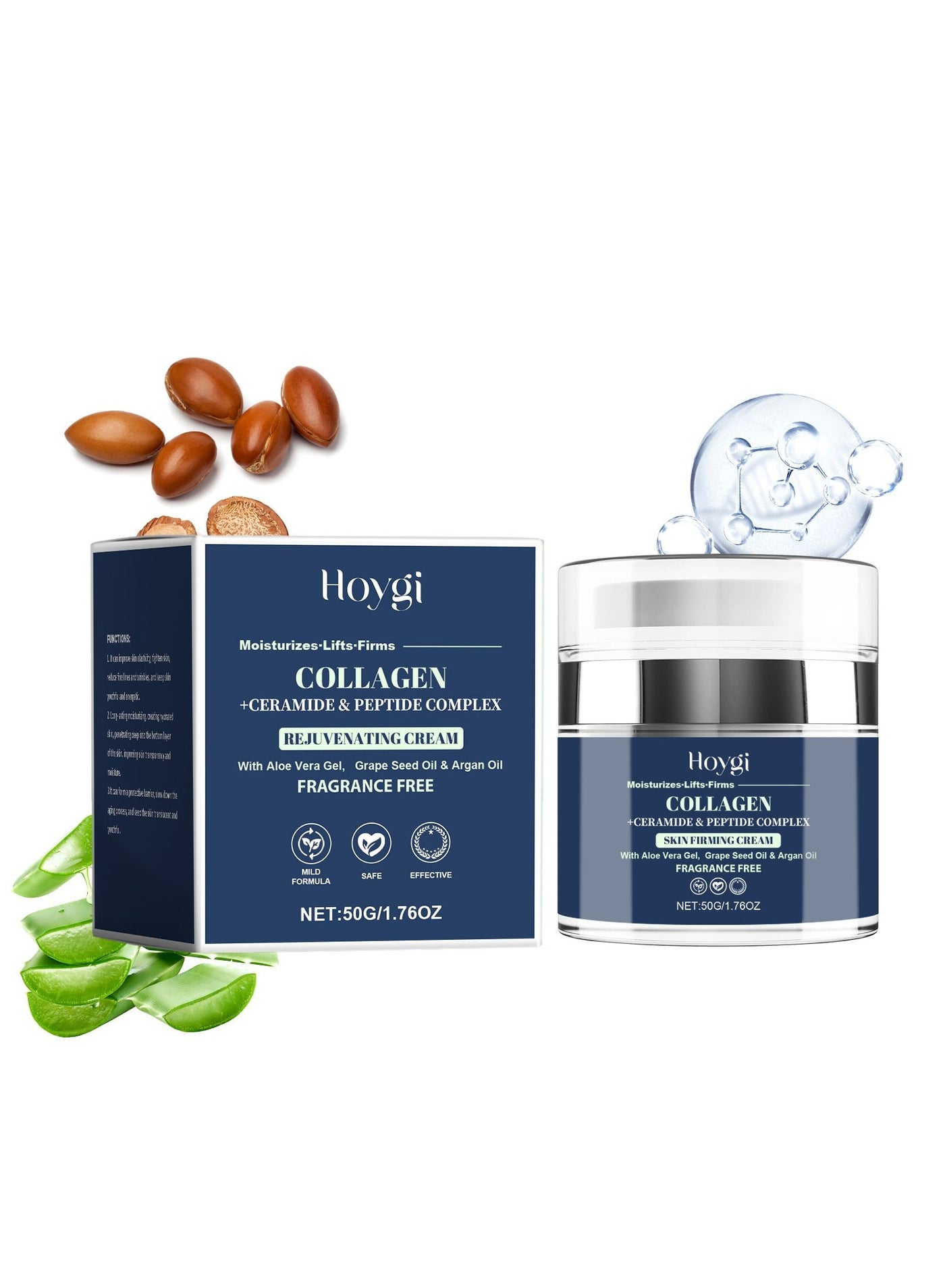 Retinol Lifting Firming Cream Repairing Moisturizing Nourishing Cream Brightening Skin Facial Cream Anti-Aging Face Skin Care