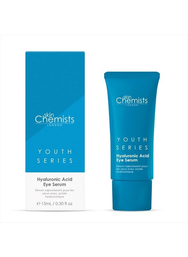 Hyaluronic Acid 1% Eye Serum | Replumps, Brightens And De-Puffs Eyes | 0.5 Fl Oz