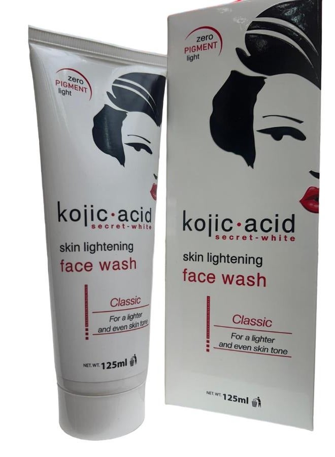 kojic Acid Skin Lightening Face Wash
