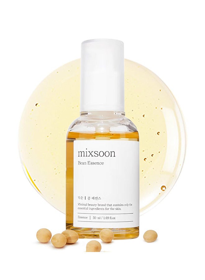 Bean Essence 1.69 Fl Oz / 50ml, Natural Fermented Soybean Serum For Moisturization And Skin Nourishment, Cruelty Free