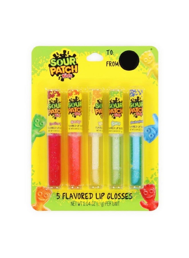 Sour Patch Kids 5Piece Flavored Lip Gloss