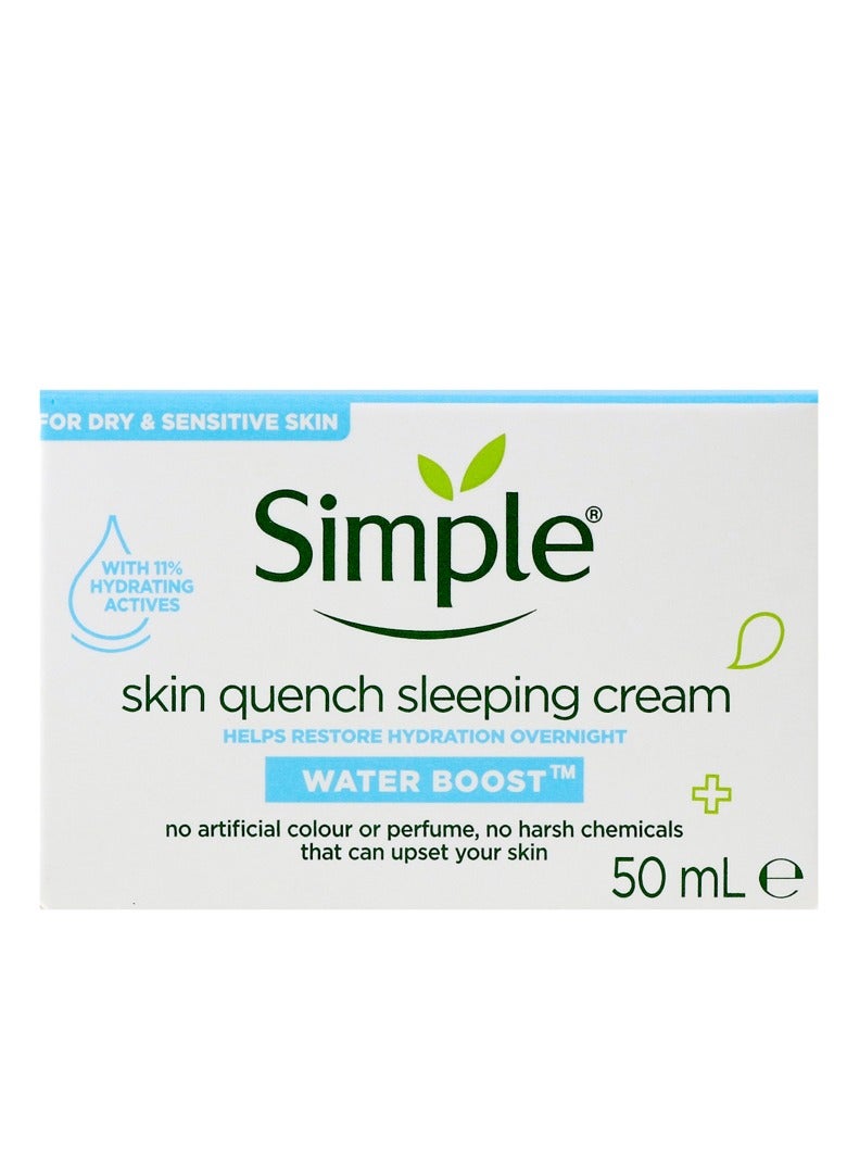 Water Boost Skin Quench Sleeping Cream 50 ML
