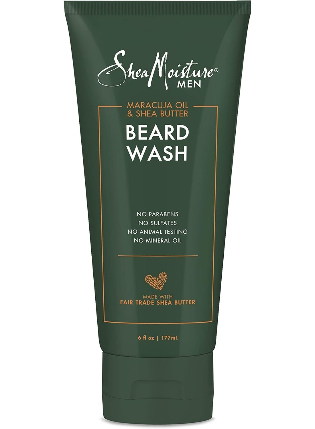 Beard Wash For A Full Beard Maracuja Oil & Shea Butter To Deep Clean And Refresh Beards 6 ozml
