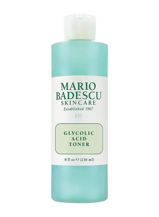 Glycolic Acid Toner 236ml | Exfoliating AHA Glycolic Acid Face Toner for Smooth Bright Skin | Pore-Refining & Resurfacing Toning Treatment for Dull Uneven Skin Texture | Anti-Aging Daily Chemical Exfoliant Toner