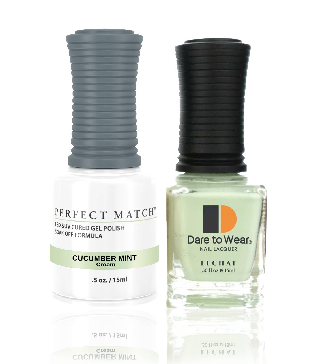 Perfect Match Gel Nail Polish 15ml Soak Off Long Lasting High Shine UV LED Gel Non Toxic Easy Application Wide Color Range for Manicure and Pedicure  Cucumber Mint PMS227